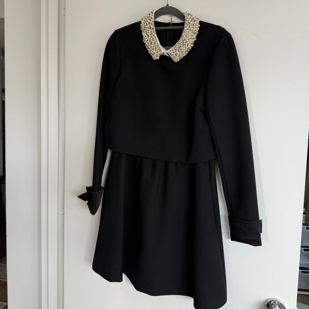 Rachel Zoe Pearl Embellished Dress (Size 6)
